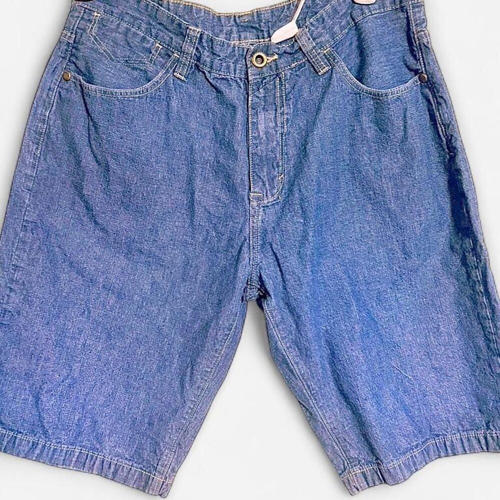 Vintage Sean John Baggy Denim Jorts // Size 38 // Y2K Streetwear